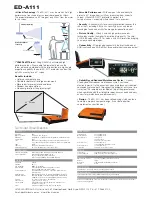 Preview for 2 page of Hitachi Innovate ED-A111 Quick Manual