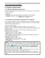 Preview for 4 page of Hitachi Innovate iPJ-AW250NM Network Manual