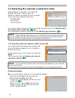 Preview for 10 page of Hitachi Innovate iPJ-AW250NM Network Manual