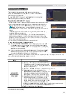 Preview for 82 page of Hitachi Innovate iPJ-AW250NM User'S Manual And Operating Manual