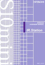 Preview for 1 page of Hitachi IR.Station Hardware Manual