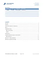 Preview for 2 page of Hitachi JR Automation Esys TPM-HH-700-000 User Manual