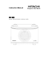 Hitachi KH 322 Instruction Manual preview
