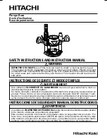 Preview for 57 page of Hitachi KM 12SC Instruction And Safety Manual