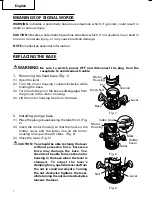 Preview for 58 page of Hitachi KM 12SC Instruction And Safety Manual