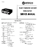 Preview for 6 page of Hitachi KM-900T Service Manual