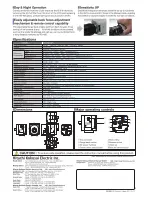 Предварительный просмотр 2 страницы Hitachi KP-D5010 Specifications