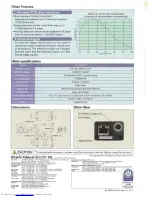 Предварительный просмотр 2 страницы Hitachi KP-F145GV Instruction Manual