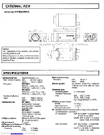 Предварительный просмотр 7 страницы Hitachi KP-M2A Operation Manual