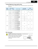 Preview for 14 page of Hitachi L100 Series Instruction Manual