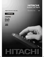 Preview for 1 page of Hitachi L19HP04E Instructions For Use Manual