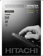 Hitachi L22DP03E A Instructions For Use Manual preview