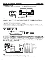 Preview for 34 page of Hitachi L26D103 - 26" LCD TV Operating Manual