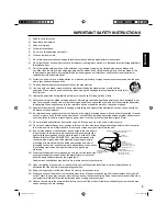 Предварительный просмотр 3 страницы Hitachi L26D204 Owner'S Manual