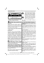 Предварительный просмотр 3 страницы Hitachi L26DG07U Instruction Manual