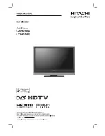 Hitachi L26H01AU User Manual preview