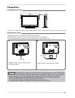 Предварительный просмотр 7 страницы Hitachi L32A102 - LCD Direct View TV User Manual