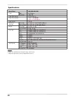 Предварительный просмотр 26 страницы Hitachi L32A102 - LCD Direct View TV User Manual