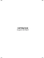 Preview for 24 page of Hitachi L32AX03A User Manual