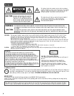 Preview for 2 page of Hitachi L32BD304 Owner'S Manual