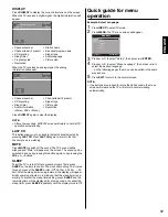 Preview for 17 page of Hitachi L32BD304 Owner'S Manual