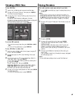 Preview for 27 page of Hitachi L32BD304 Owner'S Manual