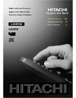 Preview for 1 page of Hitachi L32HP03E Instructions For Use Manual