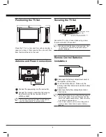 Preview for 6 page of Hitachi L32N03A User Manual