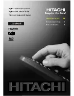 Hitachi L32VP03E Instructions For Use Manual preview