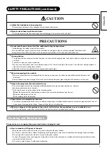 Предварительный просмотр 8 страницы Hitachi L37X01A User Manual