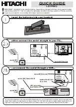 Preview for 2 page of Hitachi L42VK06U Instructions For Use Manual