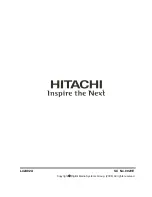 Предварительный просмотр 64 страницы Hitachi L42X02A Service Manual