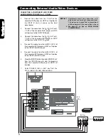 Preview for 20 page of Hitachi L47S601 - LCD Direct View TV Operating Manual