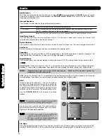 Preview for 40 page of Hitachi L47S601 - LCD Direct View TV Operating Manual