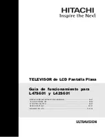 Preview for 65 page of Hitachi L47S601 - LCD Direct View TV Operating Manual