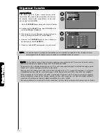 Preview for 106 page of Hitachi L47S601 - LCD Direct View TV Operating Manual