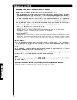 Preview for 124 page of Hitachi L47S601 - LCD Direct View TV Operating Manual