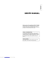 Hitachi LCD Monitor User Manual preview