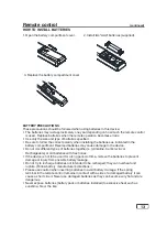 Предварительный просмотр 13 страницы Hitachi LE24C109 Owner'S Manual