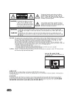 Preview for 2 page of Hitachi LE32H316 Owner'S Manual