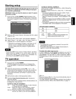 Предварительный просмотр 13 страницы Hitachi LE32H405 Owner'S Manual