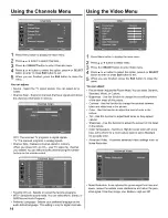 Предварительный просмотр 14 страницы Hitachi LE32H405 Owner'S Manual