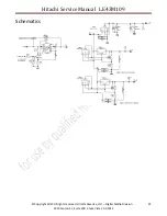 Preview for 22 page of Hitachi LE32M109 Service Manual