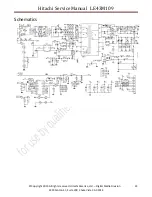 Preview for 24 page of Hitachi LE32M109 Service Manual