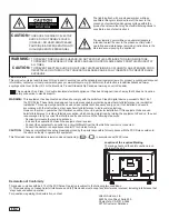 Предварительный просмотр 2 страницы Hitachi LE32M4S9 Owner'S Manual