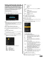 Предварительный просмотр 19 страницы Hitachi LE32V407 Owner'S Manual