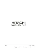 Предварительный просмотр 41 страницы Hitachi LE40TF07A Service Manual