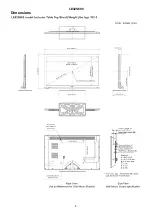 Предварительный просмотр 4 страницы Hitachi LE42S605 Manual