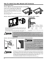 Предварительный просмотр 8 страницы Hitachi LE42T516 Owner'S Manual