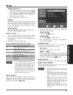 Предварительный просмотр 39 страницы Hitachi LE42T516 Owner'S Manual